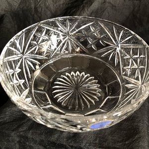 Bohemia Czech Republic Lead Crystal 6” Bowl